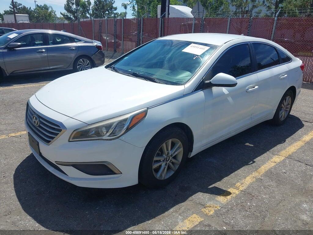 5NPE24AF2GH312425 2016 HYUNDAI SONATA photo no. 2