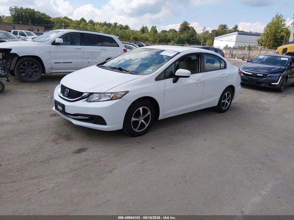 19XFB2F74FE275035 2015 HONDA CIVIC photo no. 2