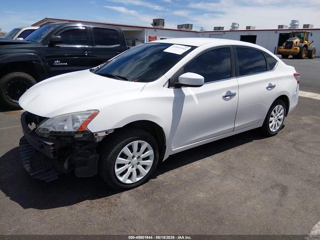 3N1AB7AP8FL695894 2015 NISSAN SENTRA photo no. 2