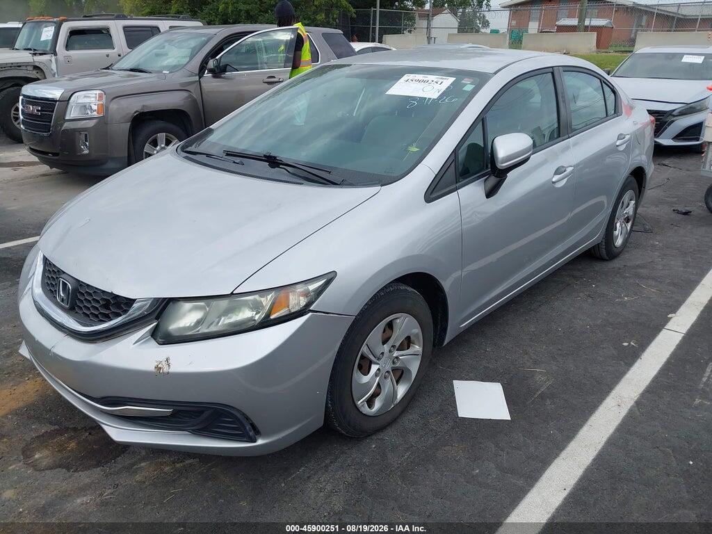 19XFB2F59FE048910 2015 HONDA CIVIC photo no. 2