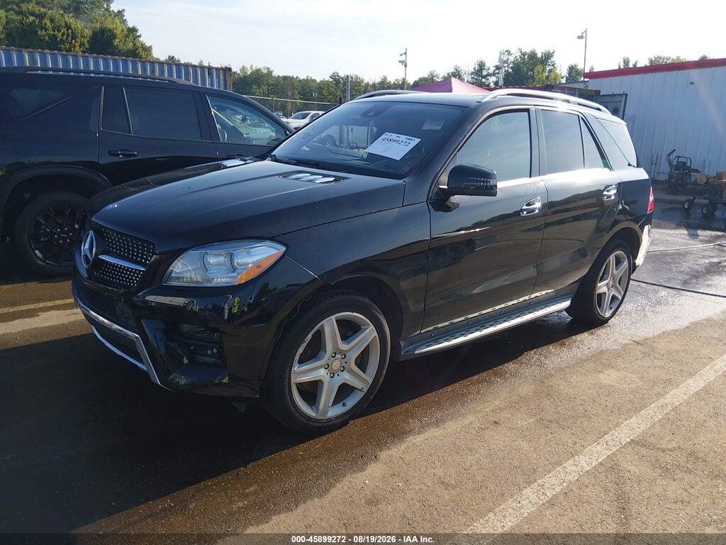 4JGDA5GB3FA508657 2015 MERCEDES-BENZ ML 400 photo no. 2