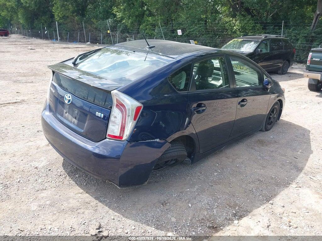 JTDKN3DU2F0477899 2015 TOYOTA PRIUS photo no. 4