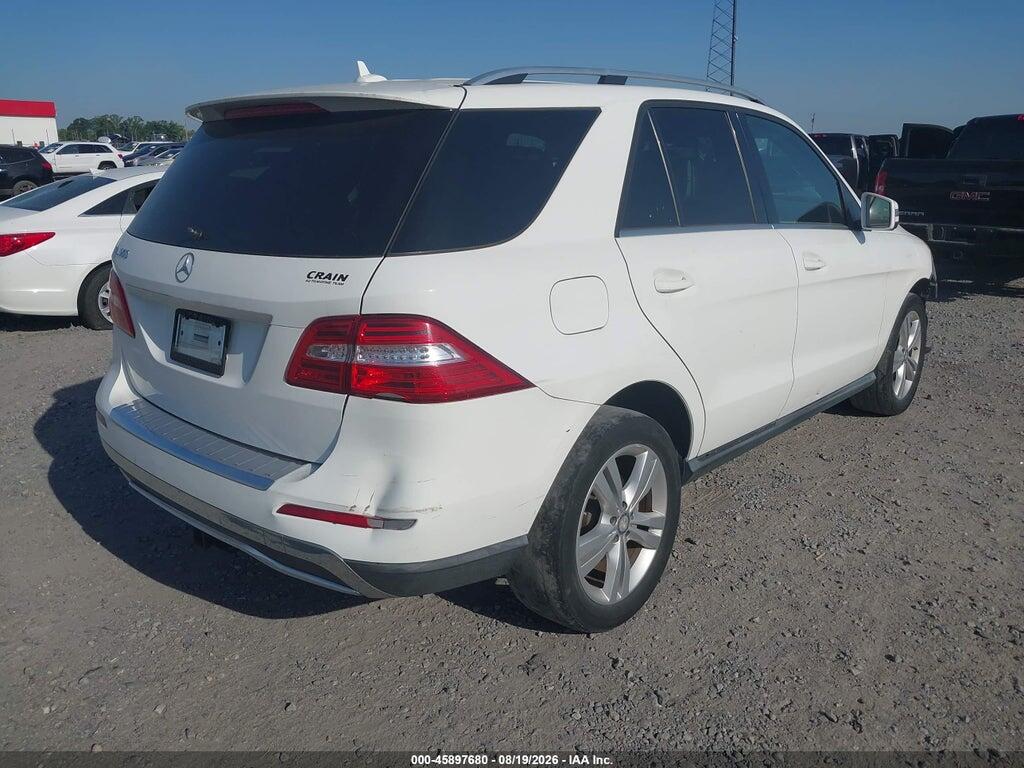 4JGDA5JB4FA514587 2015 MERCEDES-BENZ ML 350 photo no. 4