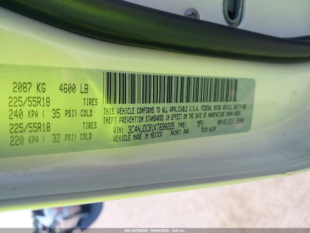 3C4NJDCB1KT690225 2019 JEEP COMPASS photo no. 9