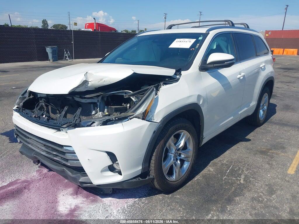 5TDYZRFH2JS258190 2018 TOYOTA HIGHLANDER photo no. 2