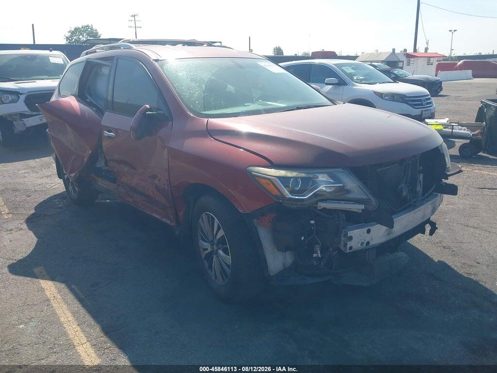 2018 NISSAN PATHFINDER 5N1DR2MN7JC637701