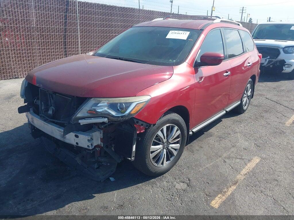 5N1DR2MN7JC637701 2018 NISSAN PATHFINDER photo no. 2