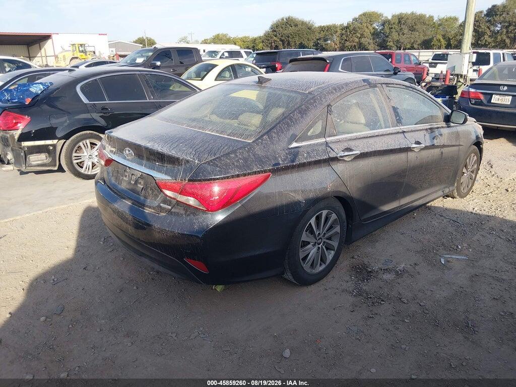 5NPEC4AC7EH819952 2014 HYUNDAI SONATA photo no. 4