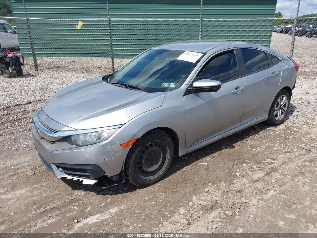 2HGFC2F59HH535529 2017 HONDA CIVIC photo no. 2