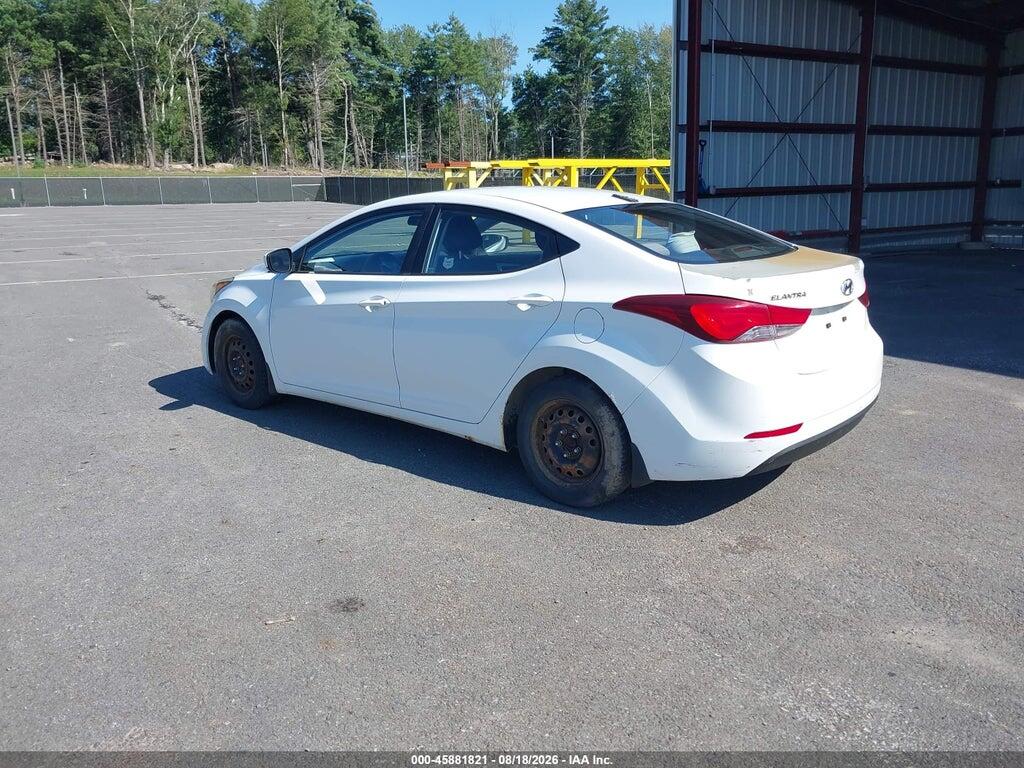 5NPDH4AEXGH760669 2016 HYUNDAI ELANTRA photo no. 3