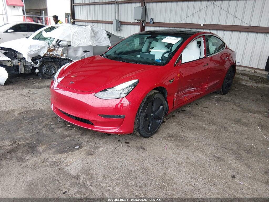 5YJ3E1EA0KF402806 2019 TESLA MODEL 3 photo no. 2
