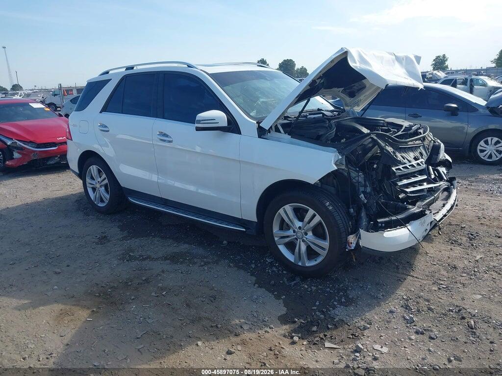 2015 MERCEDES-BENZ ML 350 4JGDA5HB1FA596624