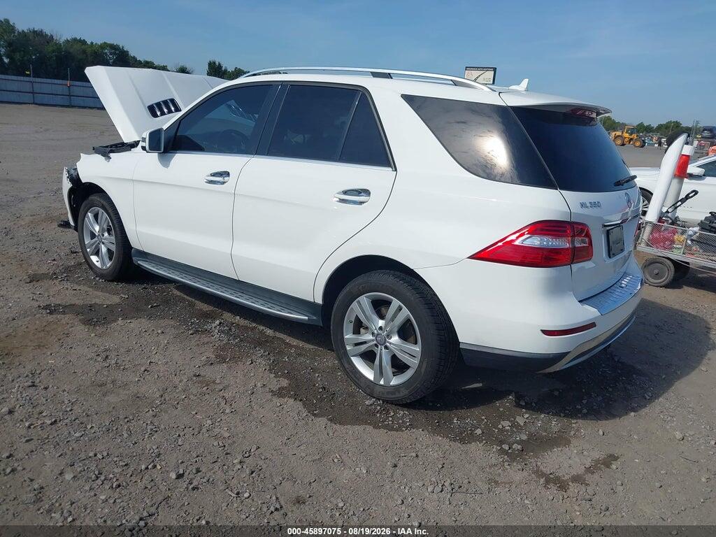 4JGDA5HB1FA596624 2015 MERCEDES-BENZ ML 350 photo no. 3