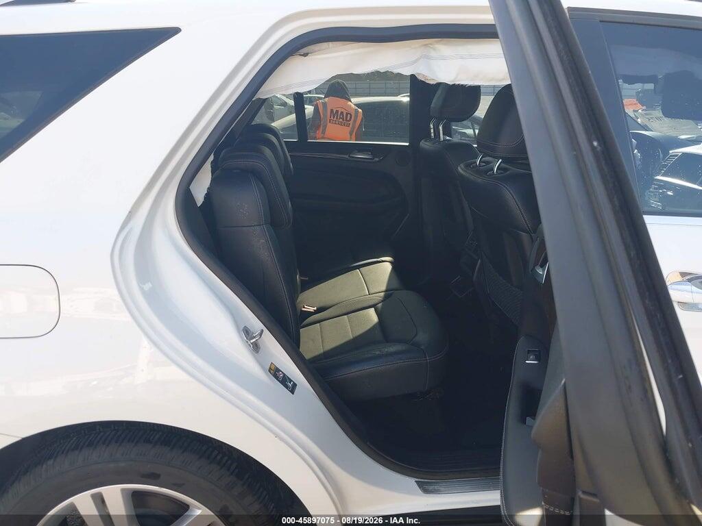 4JGDA5HB1FA596624 2015 MERCEDES-BENZ ML 350 photo no. 8