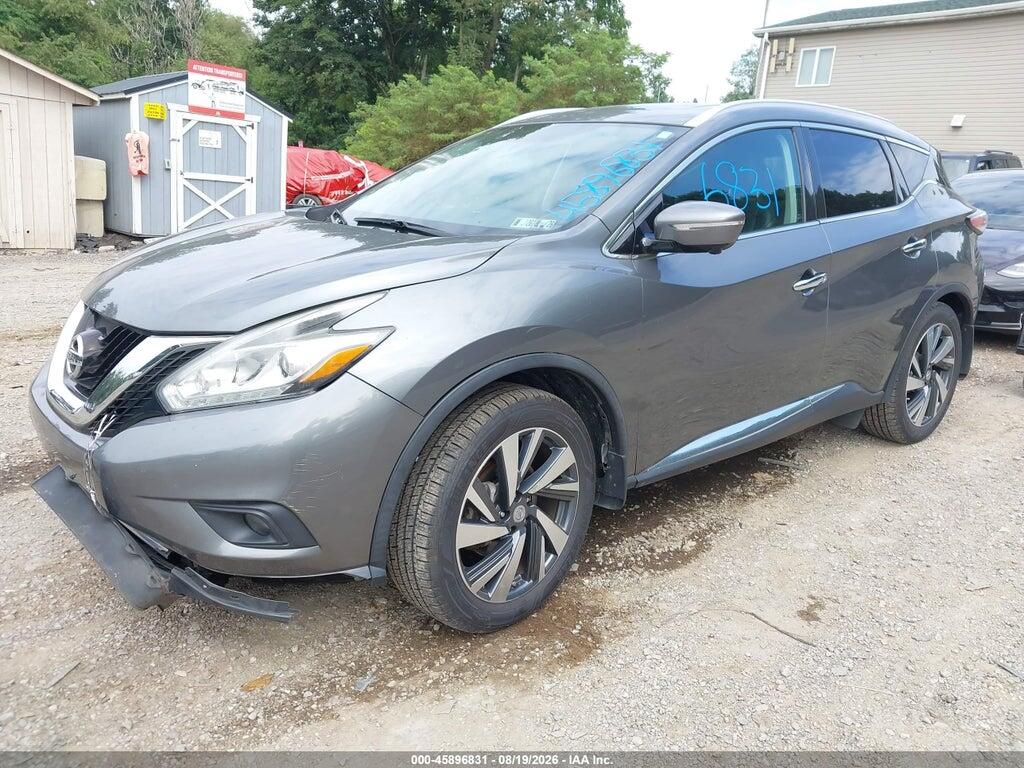 5N1AZ2MH7FN217168 2015 NISSAN MURANO photo no. 2