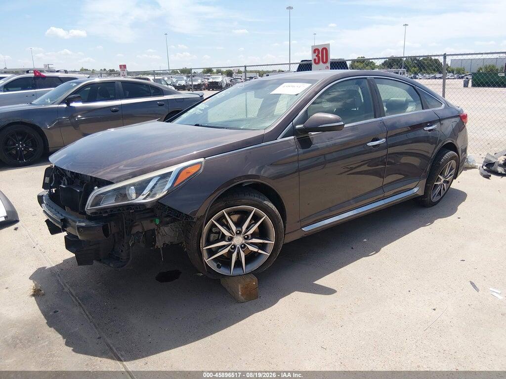 5NPE34AB4FH173861 2015 HYUNDAI SONATA photo no. 2