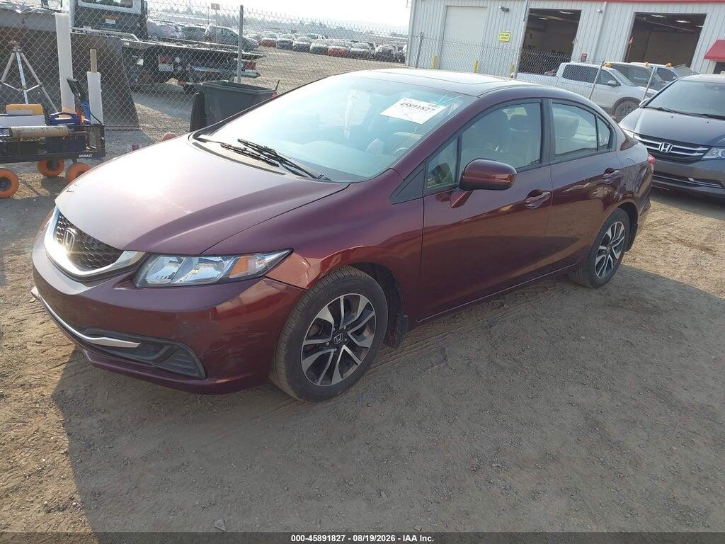 19XFB2F86FE007760 2015 HONDA CIVIC photo no. 2