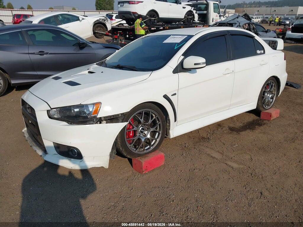 JA32W8FV2FU603959 2015 MITSUBISHI LANCER EVOLUTION photo no. 2