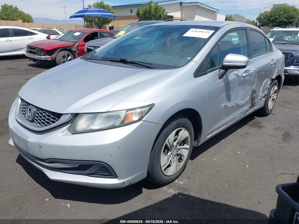 19XFB2F5XFE247819 2015 HONDA CIVIC photo no. 2