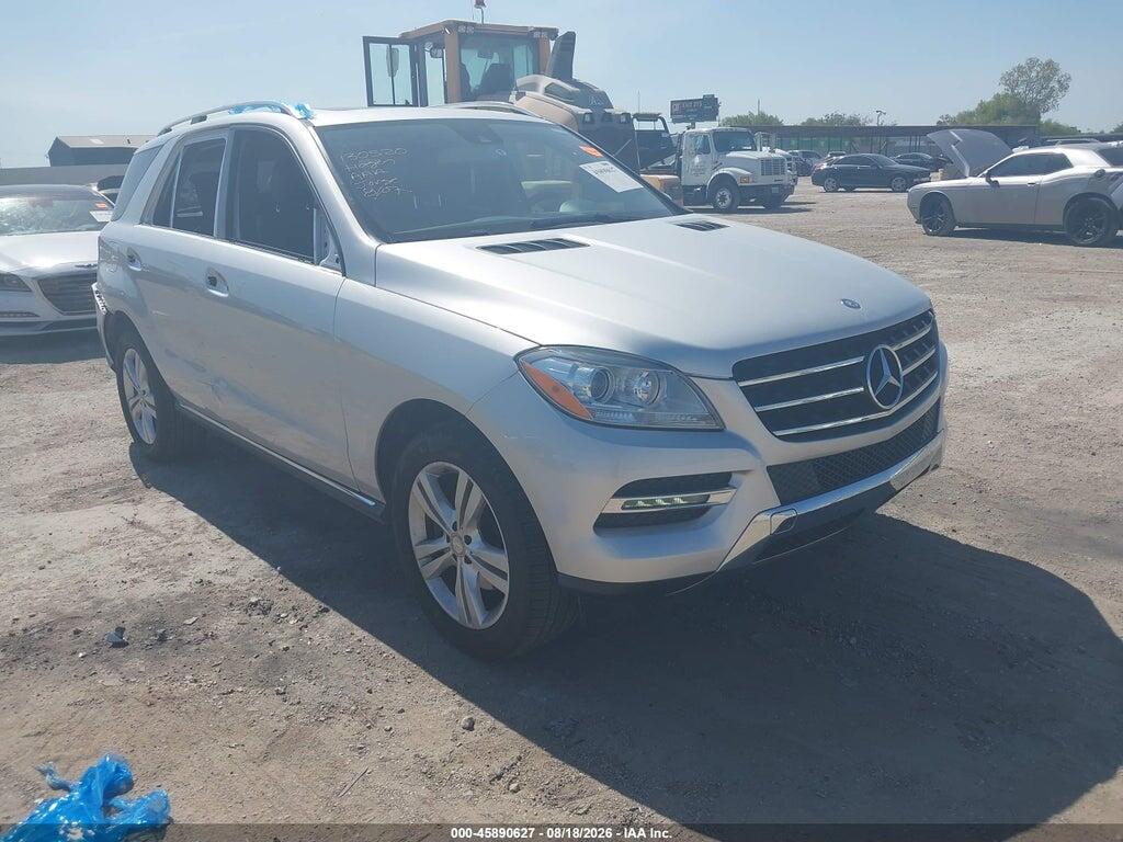 2015 MERCEDES-BENZ ML 350 4JGDA5JBXFA590279