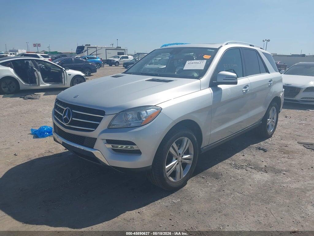 4JGDA5JBXFA590279 2015 MERCEDES-BENZ ML 350 photo no. 2
