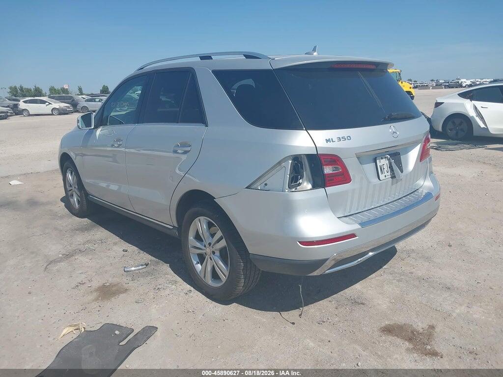 4JGDA5JBXFA590279 2015 MERCEDES-BENZ ML 350 photo no. 3