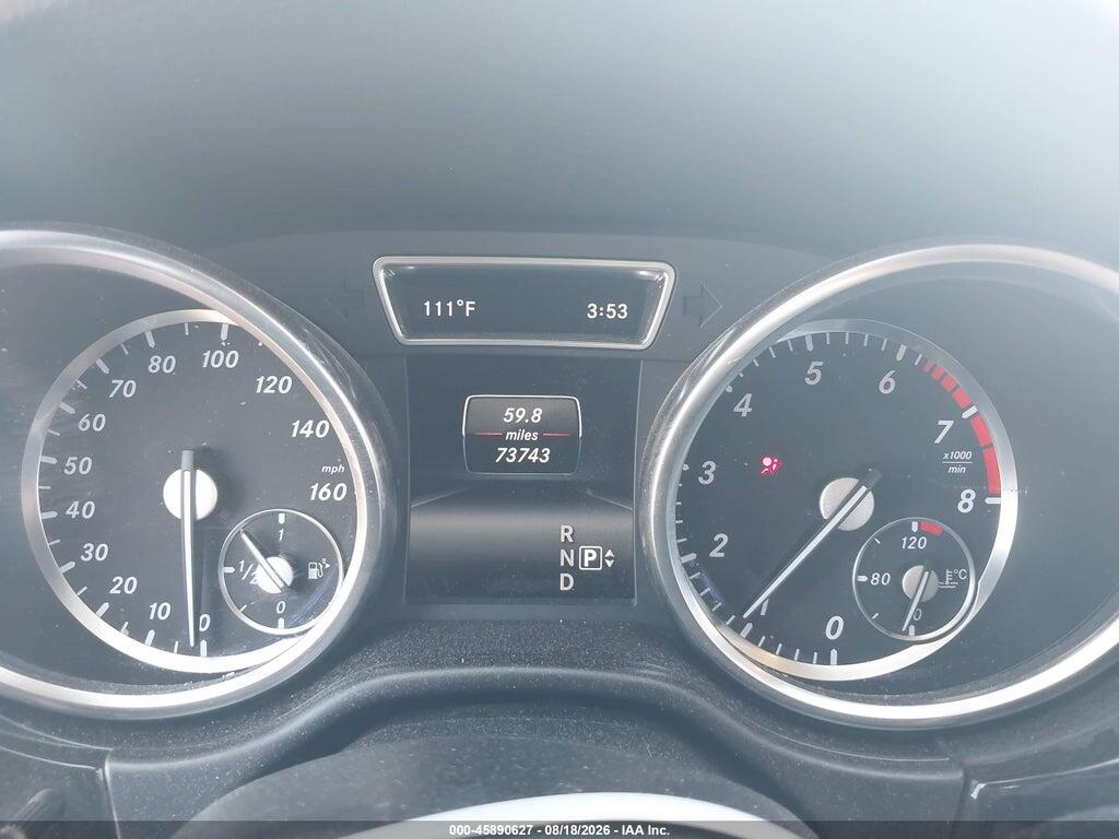 4JGDA5JBXFA590279 2015 MERCEDES-BENZ ML 350 photo no. 7