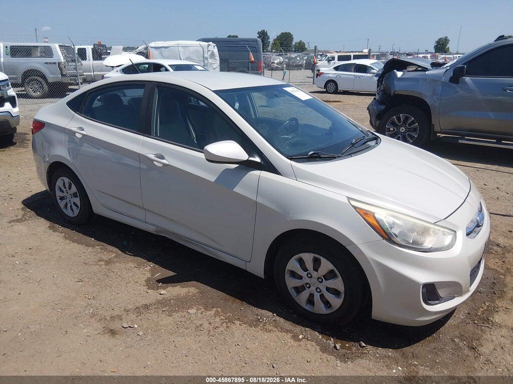 2016 HYUNDAI ACCENT KMHCT4AE5GU090847
