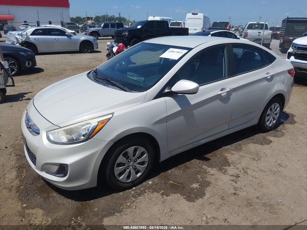 KMHCT4AE5GU090847 2016 HYUNDAI ACCENT photo no. 2