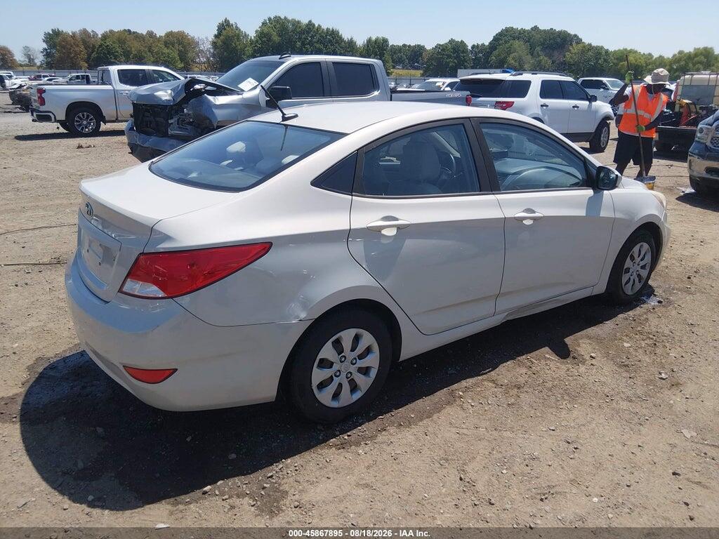 KMHCT4AE5GU090847 2016 HYUNDAI ACCENT photo no. 4