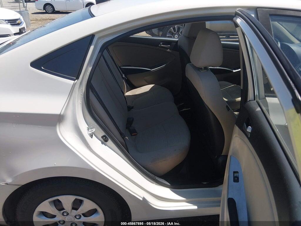 KMHCT4AE5GU090847 2016 HYUNDAI ACCENT photo no. 8