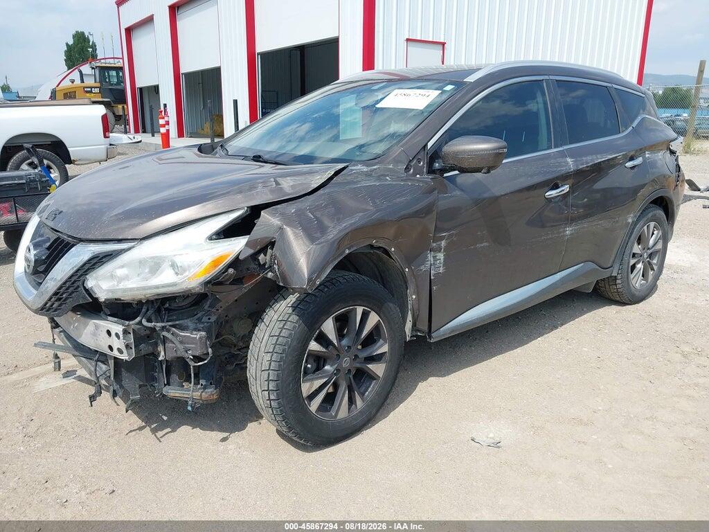 5N1AZ2MH4GN112752 2016 NISSAN MURANO photo no. 2