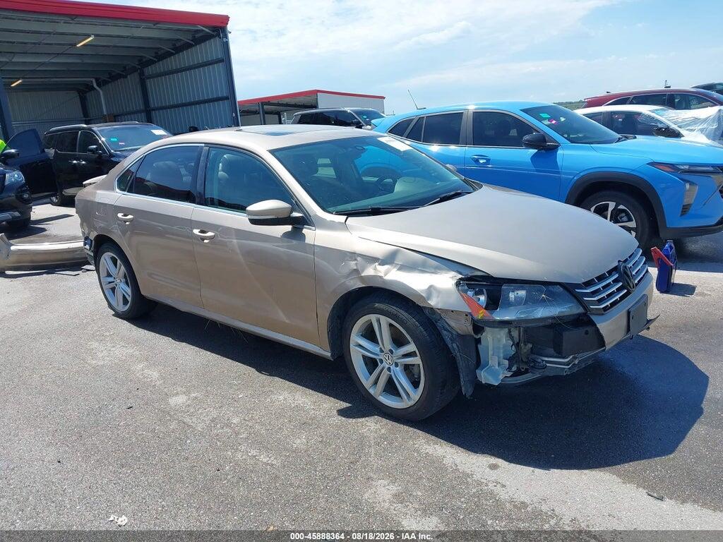 2015 VOLKSWAGEN PASSAT 1VWBV7A34FC067569