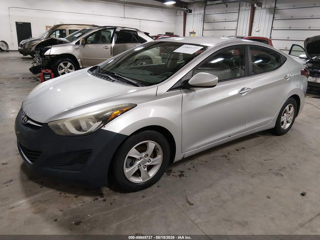 5NPDH4AEXFH651465 2015 HYUNDAI ELANTRA photo no. 2