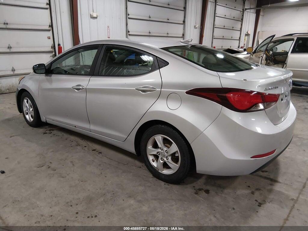 5NPDH4AEXFH651465 2015 HYUNDAI ELANTRA photo no. 3