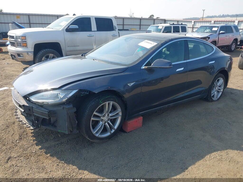 5YJSA1E21FF118669 2015 TESLA MODEL S photo no. 2