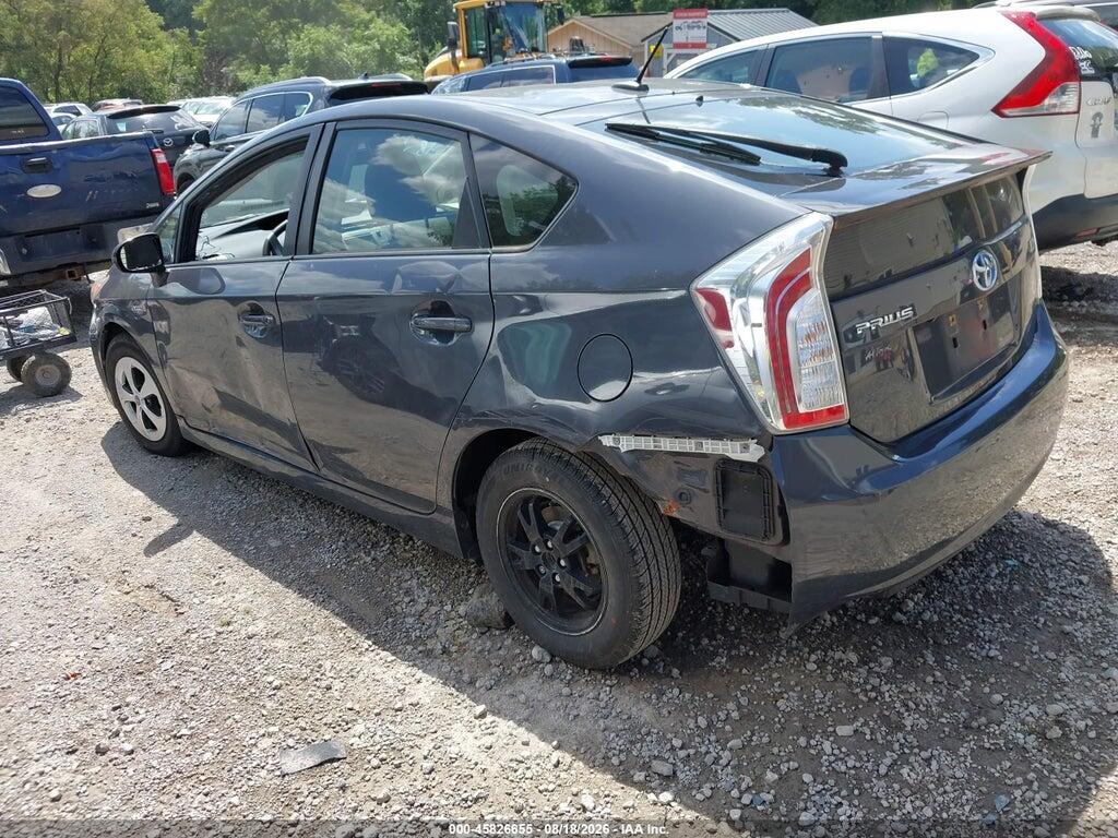 JTDKN3DU8E1809322 2014 TOYOTA PRIUS photo no. 3