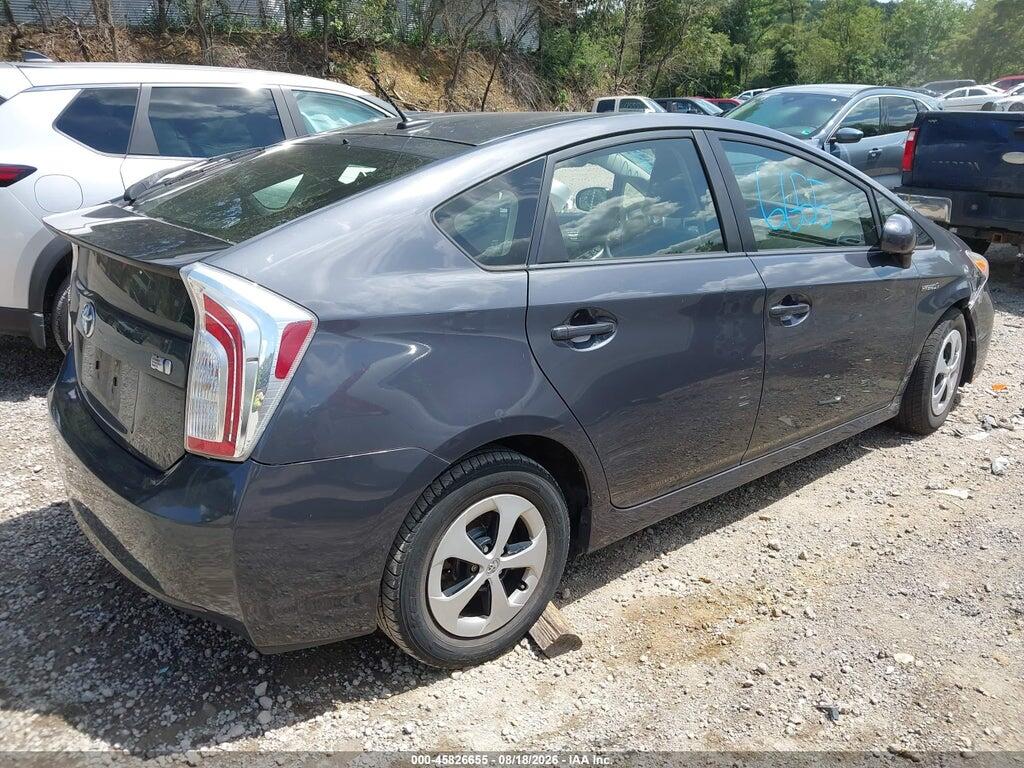 JTDKN3DU8E1809322 2014 TOYOTA PRIUS photo no. 4