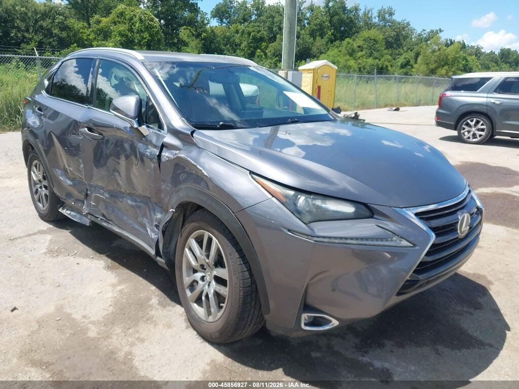 2015 LEXUS NX 200T JTJYARBZ9F2011203