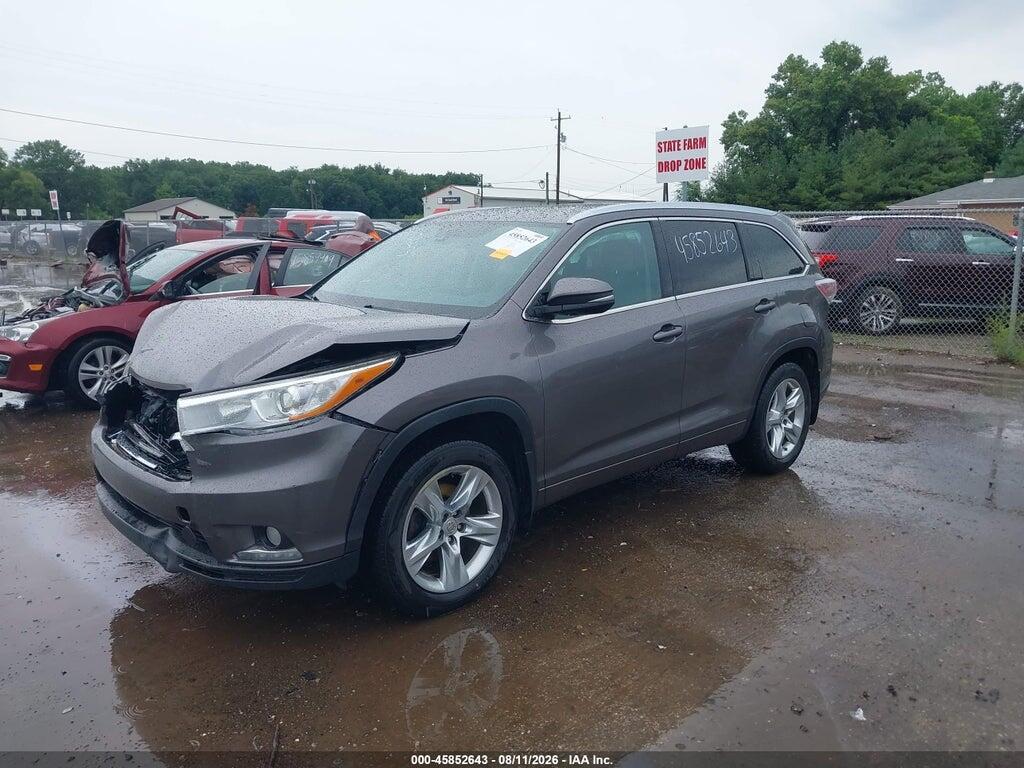 5TDDKRFH2FS180410 2015 TOYOTA HIGHLANDER photo no. 2