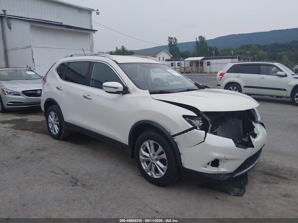 2016 NISSAN ROGUE KNMAT2MV8GP734710