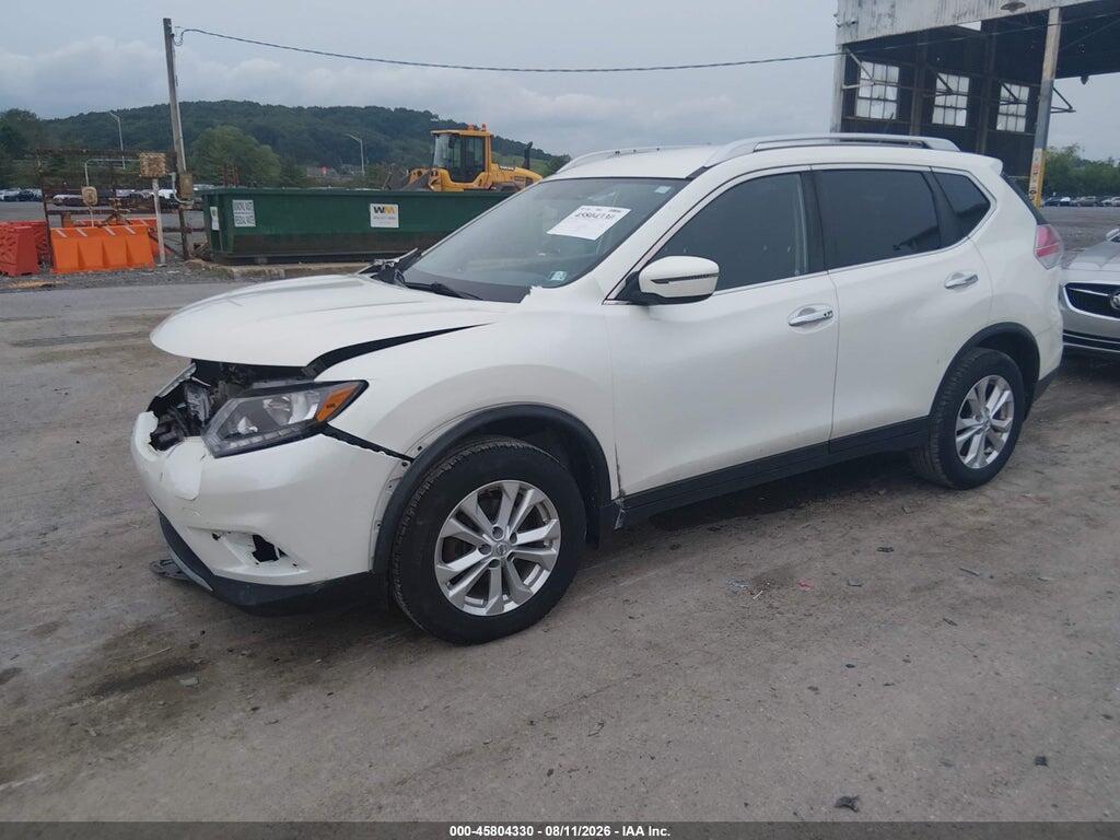 KNMAT2MV8GP734710 2016 NISSAN ROGUE photo no. 2