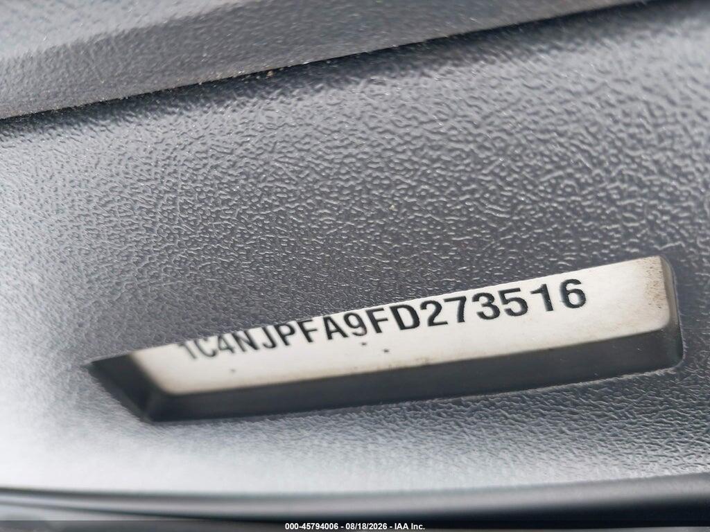 1C4NJPFA9FD273516 2015 JEEP PATRIOT photo no. 9