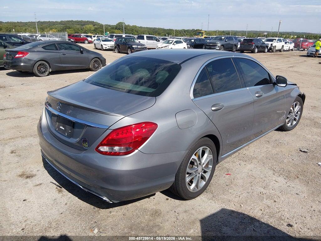 55SWF4JB8FU065462 2015 MERCEDES-BENZ C 300 photo no. 4