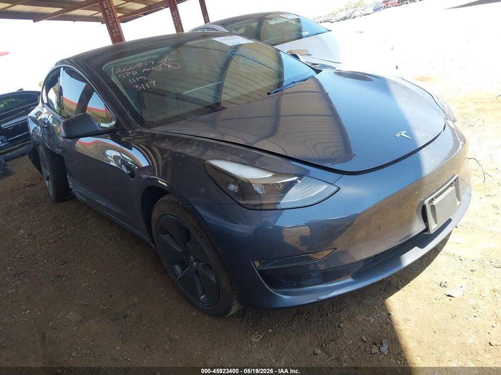 5YJ3E1EA4NF373119 2022 TESLA MODEL 3 photo no. 1