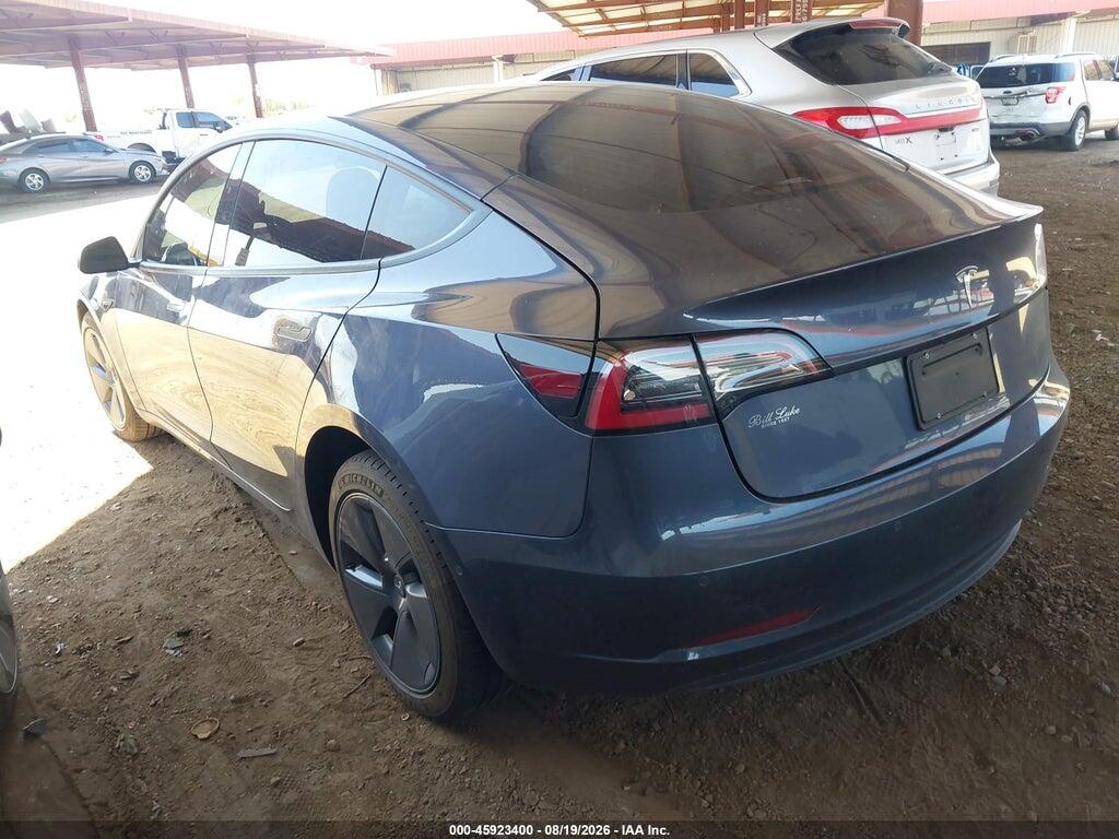 5YJ3E1EA4NF373119 2022 TESLA MODEL 3 photo no. 3