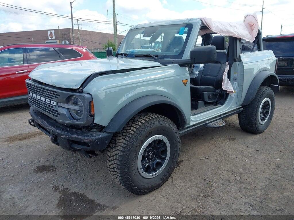 1FMDE5CP8NLB81665 2022 FORD BRONCO photo no. 2