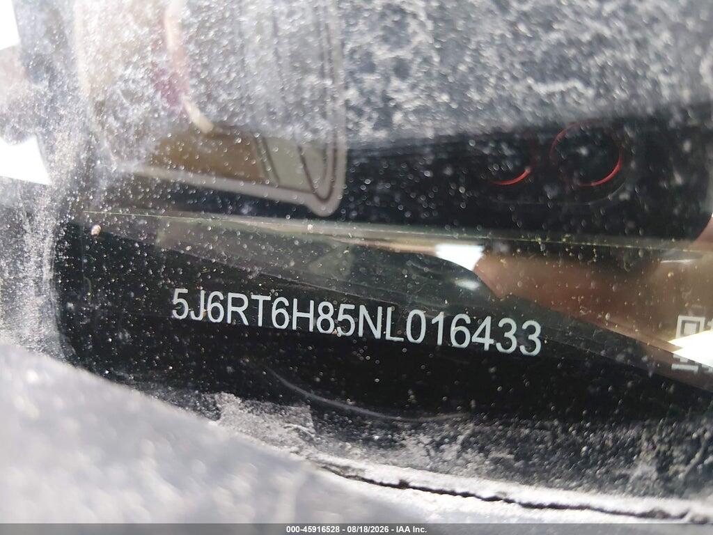 5J6RT6H85NL016433 2022 HONDA CR-V HYBRID photo no. 9