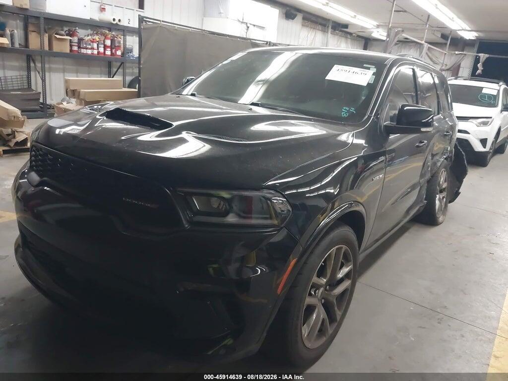 1C4SDJCT2NC189250 2022 DODGE DURANGO photo no. 2
