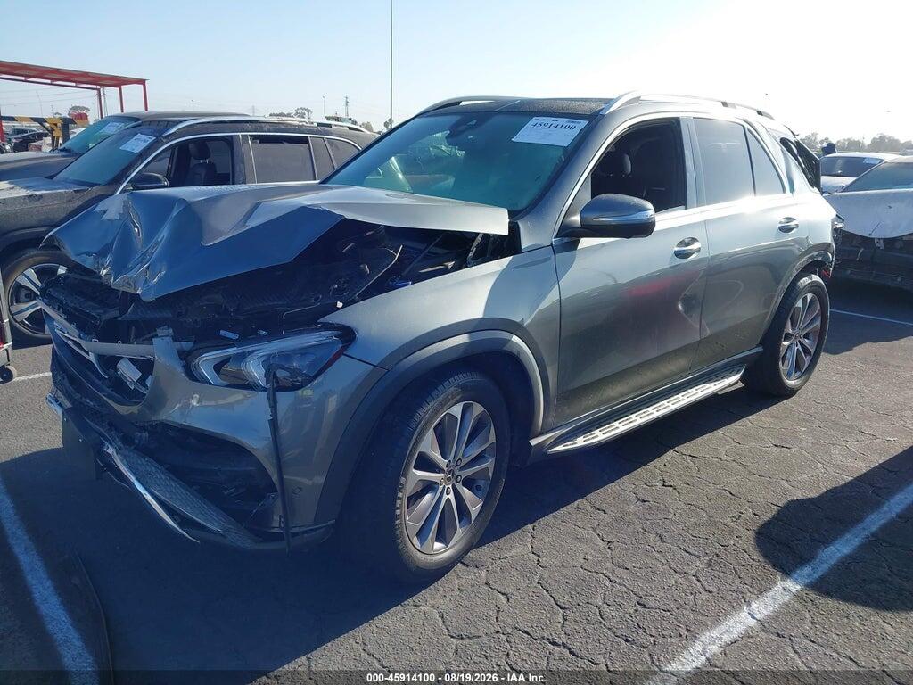 4JGFB4JB8NA637825 2022 MERCEDES-BENZ GLE 350 photo no. 2
